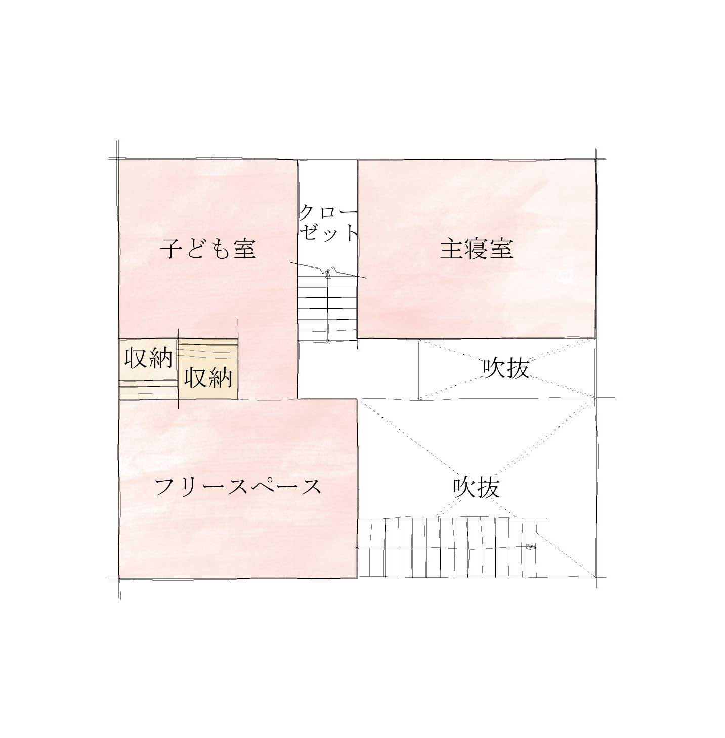 2階間取り図