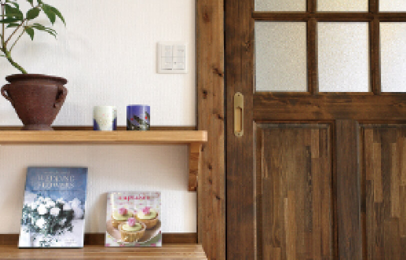 無垢の内部建具