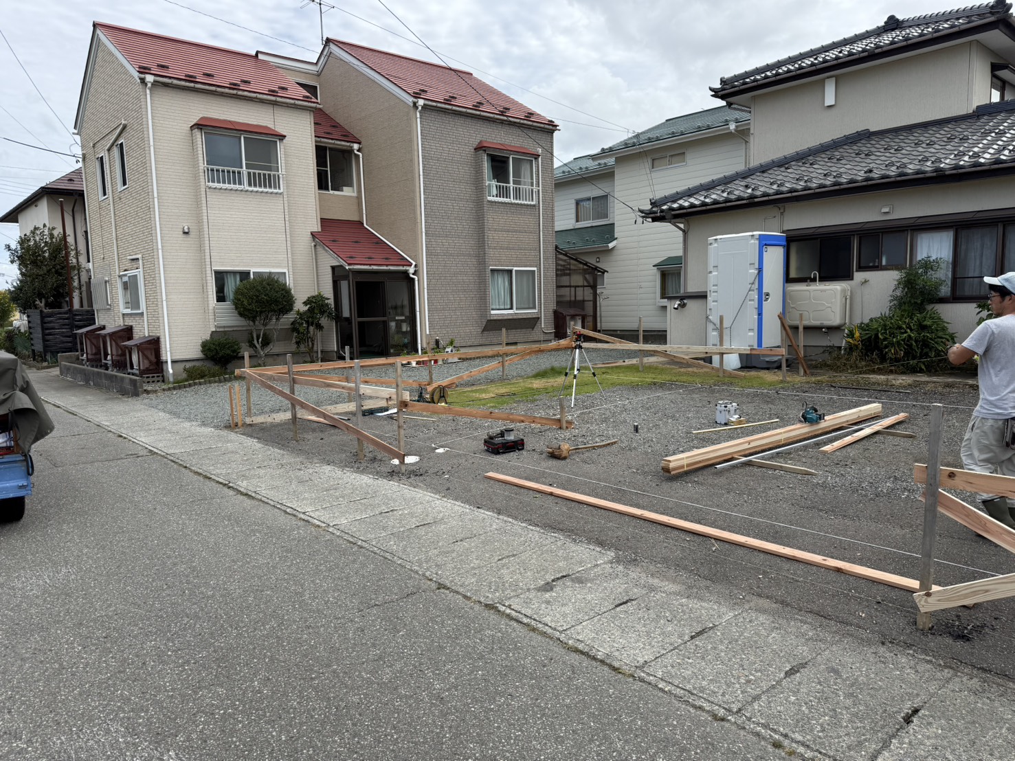 鶴岡市稲生町地内／ガレージ工事