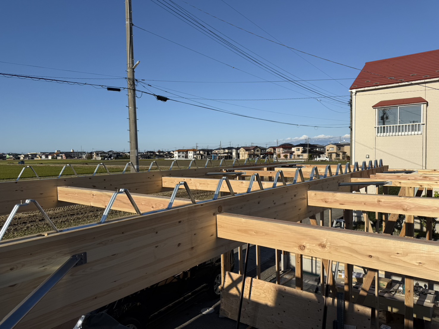 鶴岡市稲生町地内／ガレージ工事