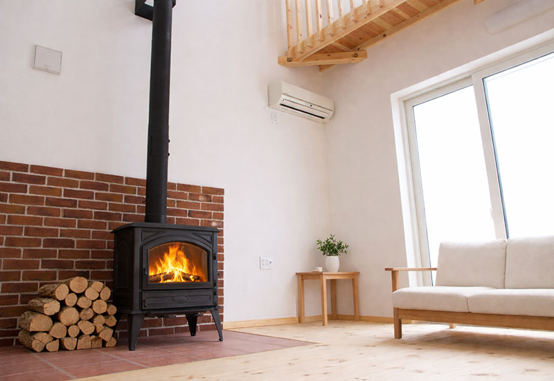 薪ストーブのある暮らし実例紹介